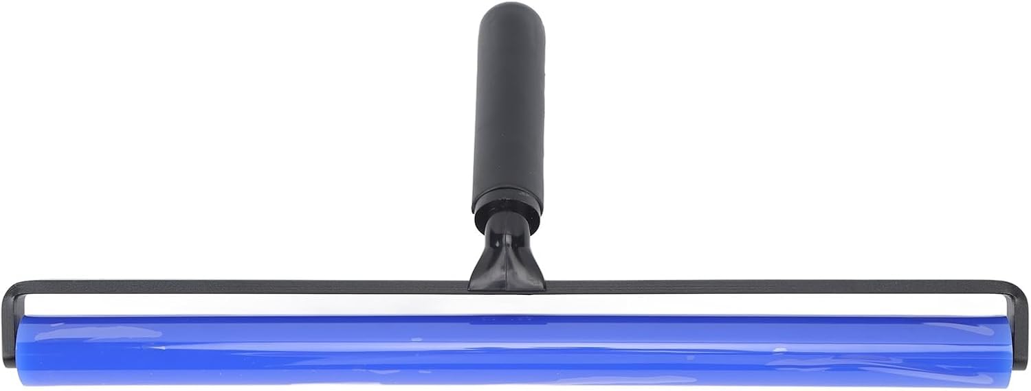 Rodillo manual de silicona de alta flexibilidad, excelente rodillo estático de desgaste para una eliminación eficiente del polvo en la habitación y la placa de circuito (4 pulgadas)/29377 (40,6 cm)
