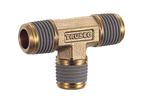 TRUSCO(トラスコ) ねじ込み継手 チーズ R1/8XR1/8XR1/8 TN-01T