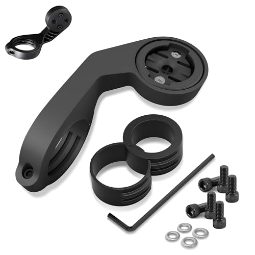 Ermorgen 1 Pièce Support pour Vélo Compatible avec Garmin Edge 540/840/1050/Edge MTB, Support pour Ordinateur de Vélo pour GPS Garmin, [Résistant Aux...