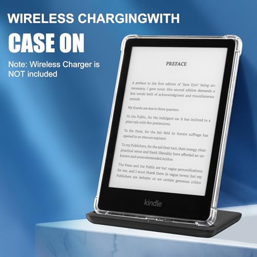Image of CoBak Clear Case for 6.8 inch EbookReader 11th Gen 2021-Lightweight Scratch-Proof Silicone Back Cover(not Compatible with Kobo Clara)
