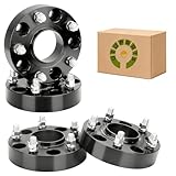 UIU 5x114.3mm to 5x100mm Wheel Adapters,1 inch 5 Lug Centric Wheel Adapters (Changes Bolt Pattern) fit for Town & Country, Grand Caravan, Caravan, 300M, Voyager,with M12x1.5 Studs 73.1mm Hub Bore,4pcs