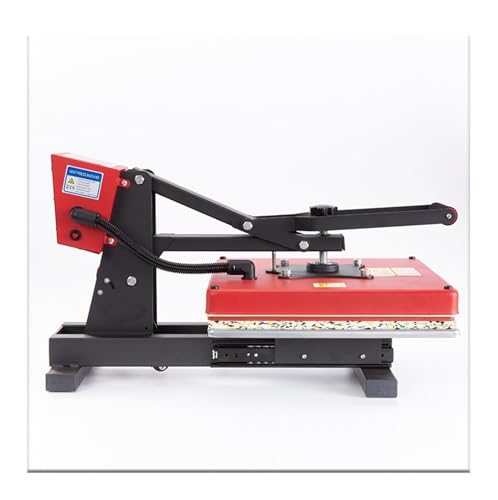 GLJTUO Máquina De Prensado De Colofonia Manual Máquina De Prensado De Calor Hidráulica De 38 X 38 Cm Máquina De Transferencia De Calor Máquina De Prensado De Ropa Máquina De PE,G311-1