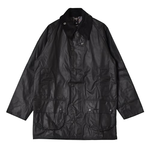 [バブアー] BEAUFORT WAX JACKET MWX0017 ワックス ジャケット メンズ 40 02.ブラック [並行輸入品]