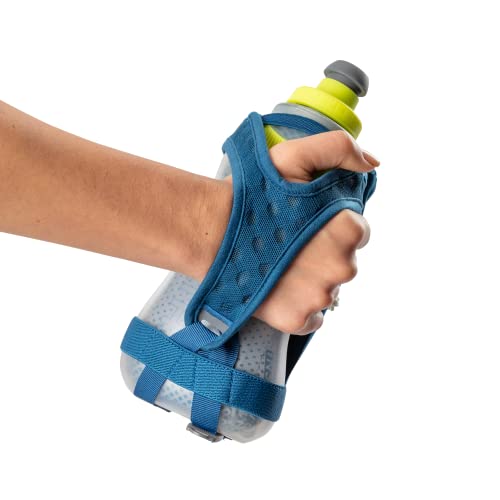 Nathan, Quick Squeeze Insulated, Marine Blue/Finish Lime, 18Oz #TOP3