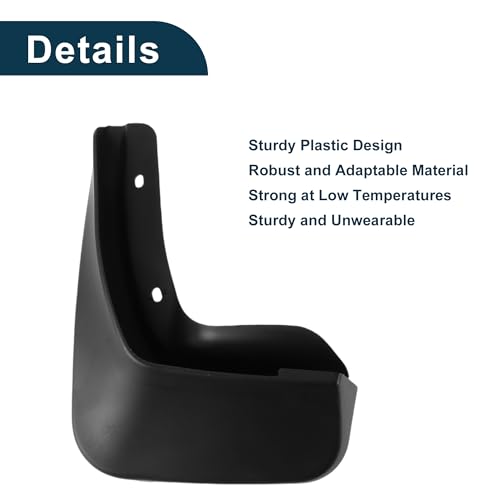 Image of Mud Flaps Splash Guards for Volkswagen Jetta 2012-2013 W /Mount Accessories Mud Guards Front and Rear 1 Set