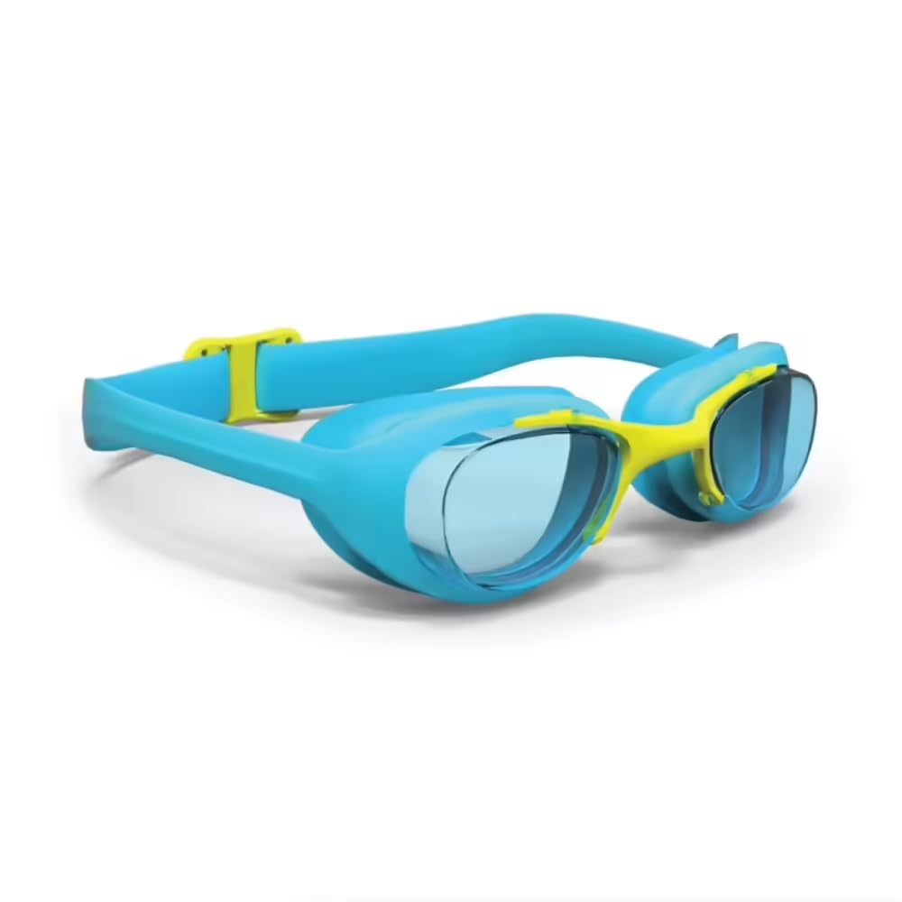 Decathlon Kids Swimming Goggles UV Protection Anti Fogging Clear Lenses Xbase (Sky Blue)-picture-14