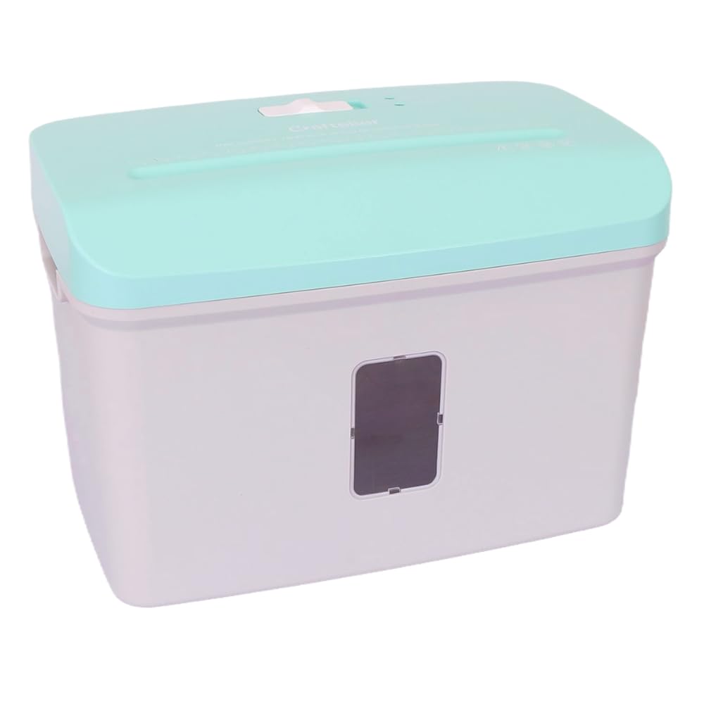 Craftelier - Máquina Cortadora de Papel Corrugado, CREA Relleno para Cajas | Pack 100 hojas papel seda incluido, capacidad cesta 8,5 L, ancho entrada papel A4 22 cm, 2 cepillos arrugadores, scrapbooking
