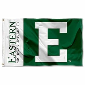 EMU Eagles Eastern Michigan University Large College Flag