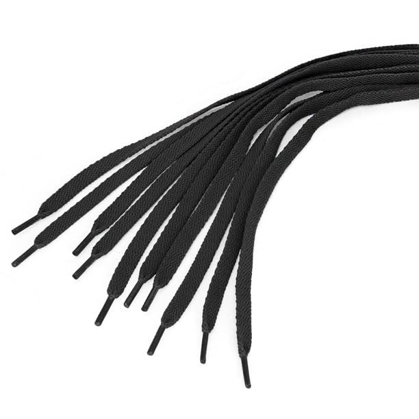 Image of 2 PAIRS Flat Shoe laces 48 Inches Wide Shoelaces for Athletic Running Sneakers Sports Shoes Boot Laces Strings (2 Pairs)