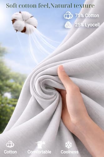 Image of COOFANDY Men's Button Down Short Sleeve Shirt Casual Cotton Summer Beach Wedding Linen Shirts with Pocket