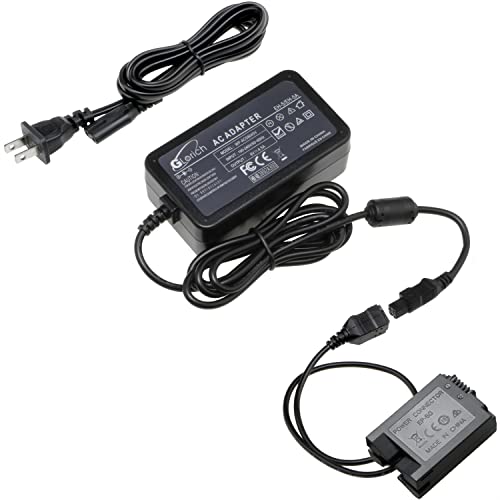 Glorich EP-5G DC Coupler EN-EL25 ENEL25 EN-EL25a ENEL25a Dummy Battery EH-5 AC Power Supply Adapter Power Connector for Nikon Z fc Zfc Z30 Z50, with Fully decoded Smart Chip