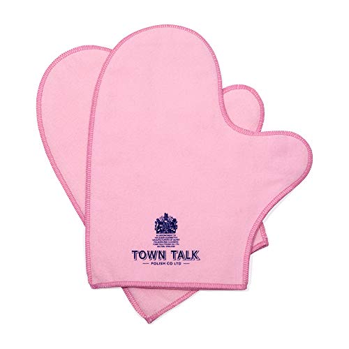 Town Talk Anti-Tarnish Silver Polishing Mitts by Town Talk by Town Talk
