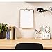 Juvale Clipboard Clips - 4-Inch Silver, Pack of 20 - Mountable Metal Clips for Clipboard with Screw-On Installation & Rubber Grip - Rust-Resistant Office & School Hardware