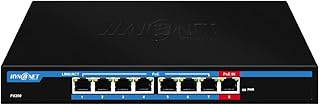 8 Port Gigabit PoE Extender 1 Port PoE IEEE802.3BT 90W Input, 7 Port PoE IEEE802.3at/af Output,Plug&Play,Support Wallmount