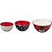 Snow Much Fun by Precious Moments Snowman Holiday Décor Ceramic Nesting Bowls, 3-Piece Set, 171475