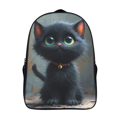 Cartable enfant motif chat, idéal pour la rentrée en maternelle