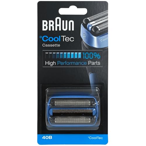 Braun 40B Replacement Blade Head for CoolTec shavers