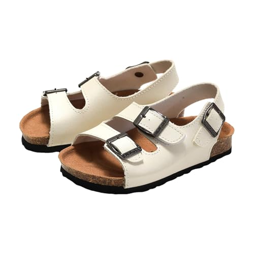 IWIHMIV Girls Walking Sandals Boys Breathable Lightweight Sport Sandals with Hook and Loop Comfortable Soft Sole Shoes2