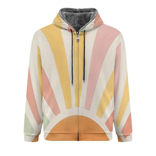 Sweat zippé avec capuche en maille polaire douce