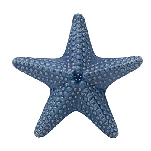 Fitz and Floyd Coastal Home - Figura Decorativa de Estrella de mar, Color Azul