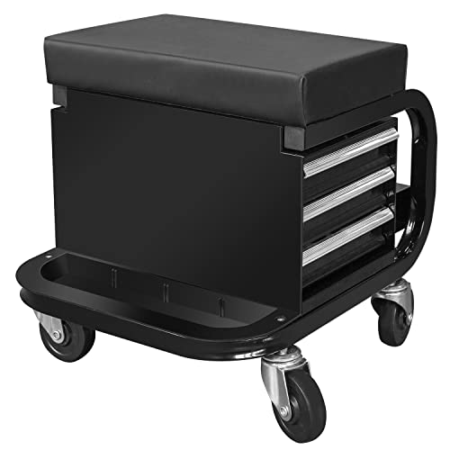 Big Red Apd3127Ar Torin Rolling Creeper Garage/Shop Seat, Rolling Tool Chest #TOP6