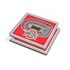 YouTheFan NCAA 3D StadiumView Coasters