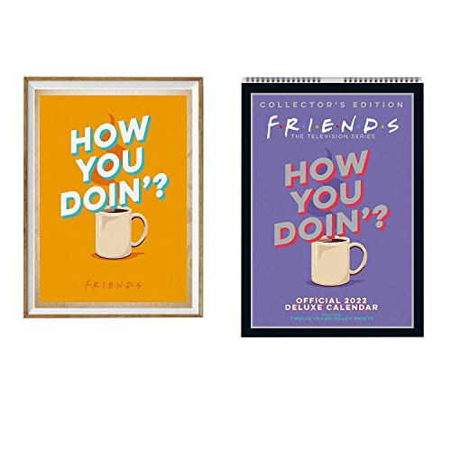 Official Friends 2022 Calendar - Special Edition Calendar With Detachable Artwork For Framing (The Official Friends Special Edition A3 Calendar)