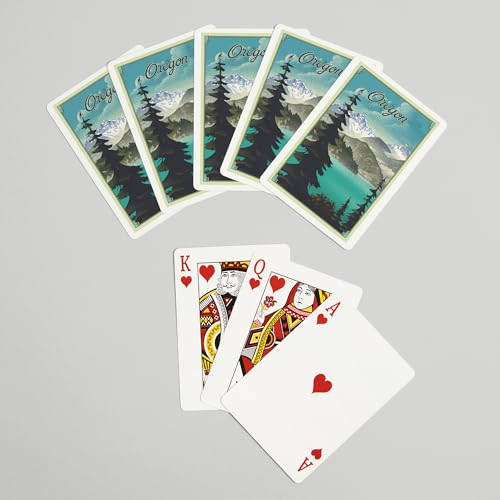 Baraja de Poker Lantern Press 52 cartas miniatura 7