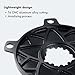 DJC Chainring Spider Adapter Converter for Sram Direct Mount 3 Bolts Mounting to 144bcd Chainring Fixed Gear Track Bike