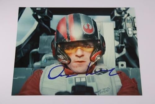 Oscar Isaac Star-Wars: The Force Awakens Signed Autographed 8x10 Glossy Photo Loa