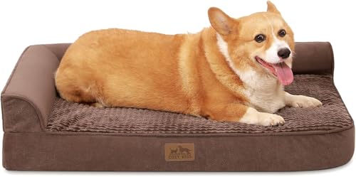 COZY KISS Orthopädisches Hundebett für große Hunde, waschbares Hundesofa | abnehmbar und wasserfest