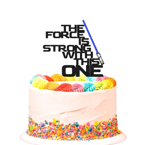 The Force Is Strong with This One Cake Topper