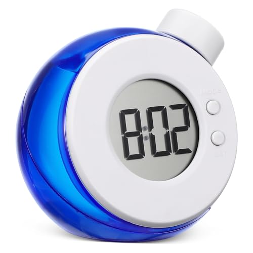 LIOOBO - LIOOBO Horloge à Eau avec Affichage à Del Horloge sans Pile (Rouge)