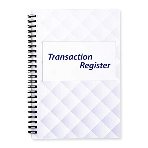 Side Spiral Bound Harlequin Checkbook/Transaction Register