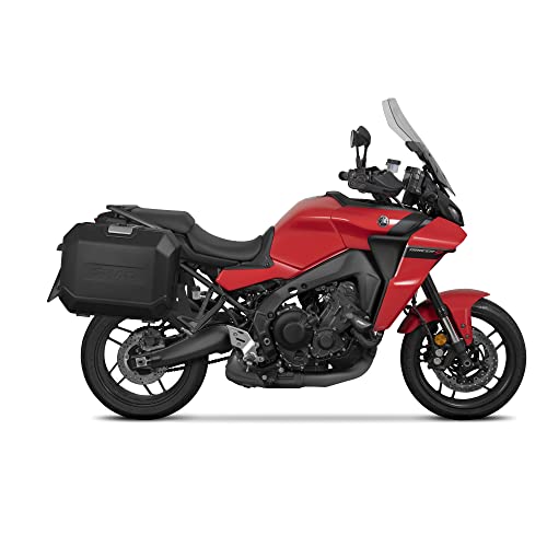SHAD 4P System Yamaha Tracer 9/GT fixations valises pour road trip et voyages à moto