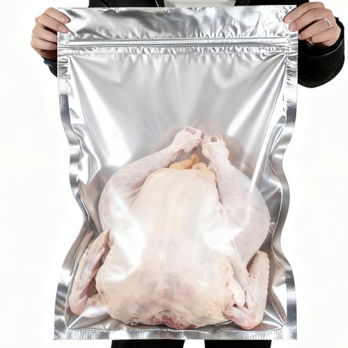 3 Pack Turkey Brine Bags, 20x24in, Heavy Duty, Leak-Proof