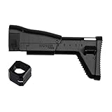 Worker F10555 3D Printing No.152 SCAR Foldable Shoulder Stock for nerf N-strike elite Color Black