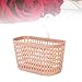 TOPBATHY Plastic Hanging Shower Kitchen Bathroom Storage Basket with Rotatable Hook
