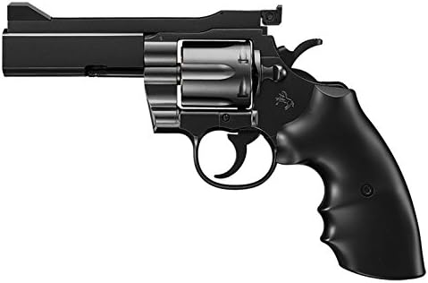 Amazon Co Jp 東京マルイ No 9 コルトパイソン 357マグナム Ppcカスタム 4インチ ブラックモデル 10歳以上エアーhop リボルバー ホビー 通販
