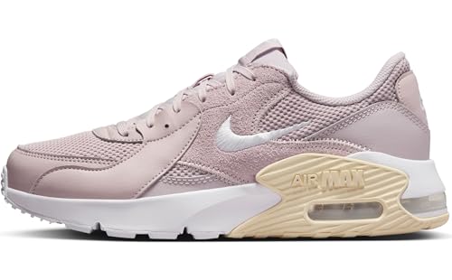 Nike Zapatos de Mujer Wmns Air MAX Excee Low Top, Platinum Violet White Coconut Milk, 40.5 EU