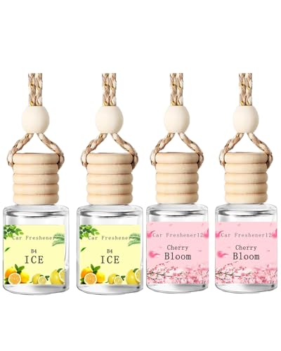 Image of Hanging Car Air Freshener Diffuser, Long Lasting Essential Oil Diffuser, Premium Hanging Scent Air Freshener for Car Interior, Odor Eliminator to Refresh Driving Space and Create Aromatic Car Oasis