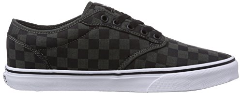 Image of Vans Men's Low-Top Sneakers, Gray Grau Herringcheck FGL, US 7.5