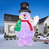 GEMMY AIRBLOWNยฎ Inflatable โ THE Original Blow UP Holiday Decor 16 FT Frosty the Snowman Christmas Inflatables Outdoor Decoration, Frosty Blow Up with LED Light Show Indoor/Outdoor Christmas Decor