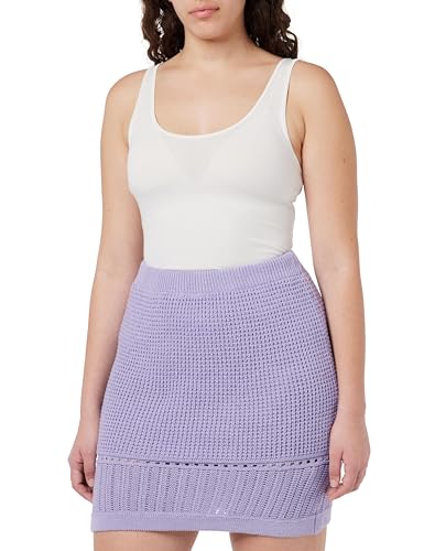 Mini-jupe en tricot pour un look de bureau stylé ou un brunch le week-end