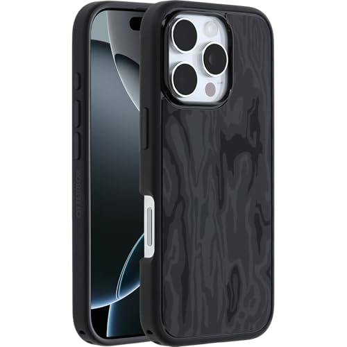 Image of OtterBox iPhone 16 Pro Symmetry Series Case - Spruce Bark - Ultra-Thin, Sleek iPhone Case, Protective iPhone Case with Smooth Woodgrain Design