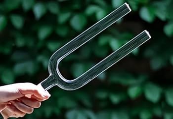 Amazon | 432Hz クォーツクリスタル音叉、クリスタルヒーリング音叉