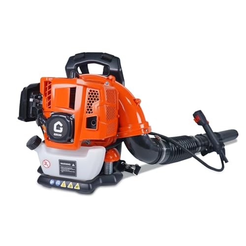 52CC 2-Stroke Gas Leaf Blower, 780 CFM, 270 MPH, Orange