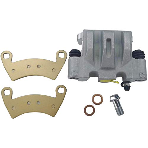 Image of M MATI Front Right Brake Caliper with Pads without Mounting Bracket for Polaris Ranger 4X4 500 EFI 570 4X4 700 /800 900 902D 1000 HST RZR 4 800 900 1000 XP /XP 4 /S4 RS1 GEM GENERAL 1000 Pro XD 1911284