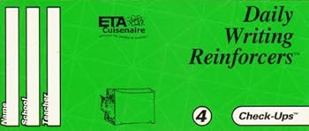 Paperback Daily Writing Reinforcers 4 Check-Ups Book