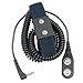 Desco Jewel Reusable Wrist Strap & Cord Set - 12 in Length - 4 mm Snap - 09163 [PRICE is per EACH]